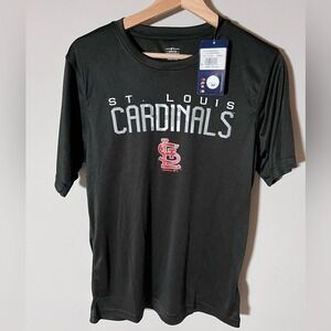 Genuine Merchandise St. Louis Cardinals Black Performance Shirt –  Athletic Feel